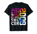 2008 Just Who Loves Soccer 18Th T-Shirt - Fun Novelty Design for Adults