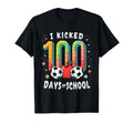 I Kicked 100 Days School 10Th Birthday T-Shirt - Graphic Print Unisex