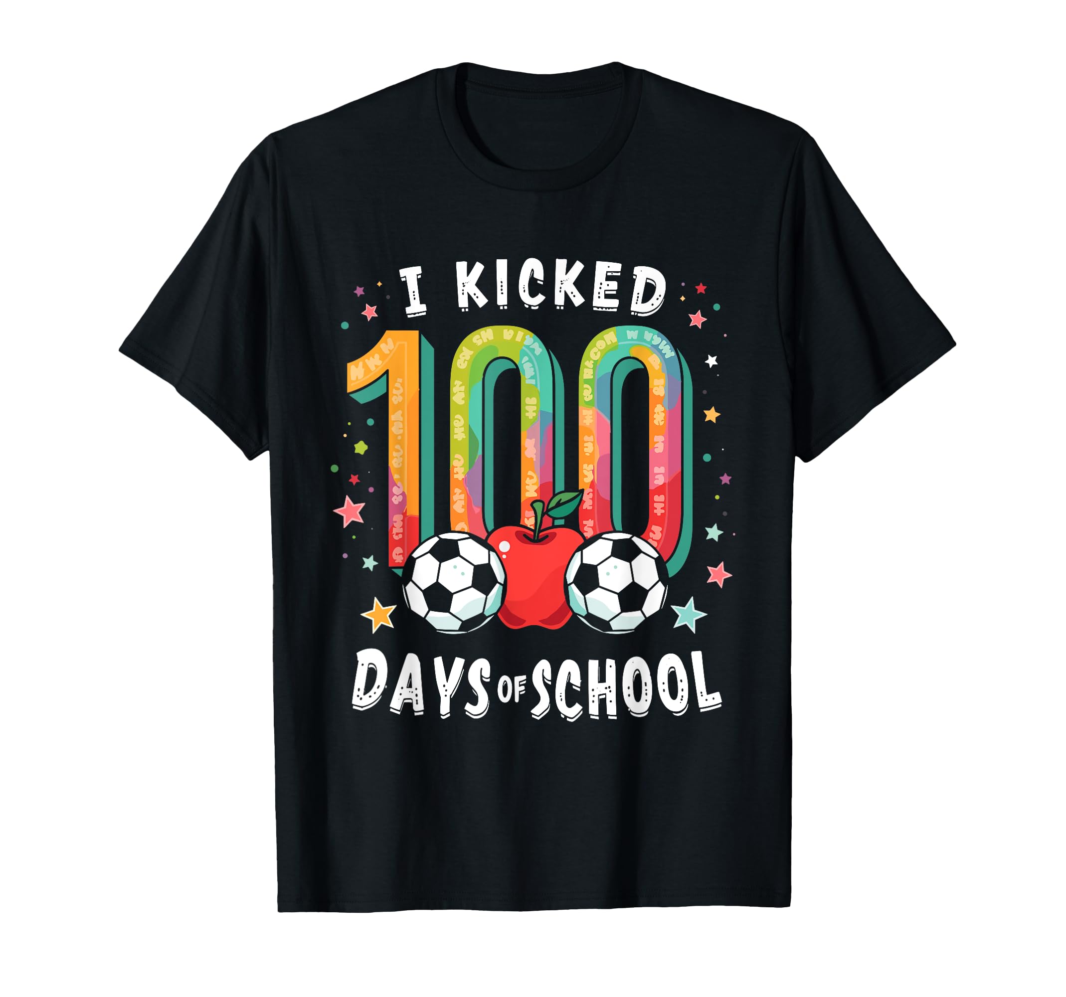 I Kicked 100 Days School 10Th Birthday T-Shirt - Graphic Print Unisex