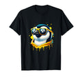Penguin Soccer Player Fan Champion T-Shirt - Custom Art Print Men Women