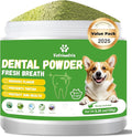 Dog Dental Care Powder - Plaque & Tartar Control with Natural Enzymes, Teeth Cleaning Powder for Dogs with Probiotic, Bad Breath Treatment for Small Medium Large Dogs