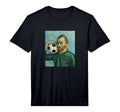 Vincent Shows Football And Soccer Green T-Shirt - Custom Art Print Unisex