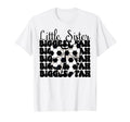 Soccer Sister Coquette Little Sister T-Shirt - Aesthetic Graphic Men Women