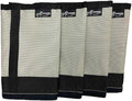 Warrior Fly Boots for Horses - Breathable Mesh Horse Boots for Fly Protection & Leg Comfort - Set of 4 (Trojan Warrior, Gray)