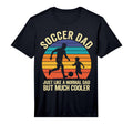 Mens Soccer Dad Like Normal Dad Just T-Shirt - Graphic Print Men Women