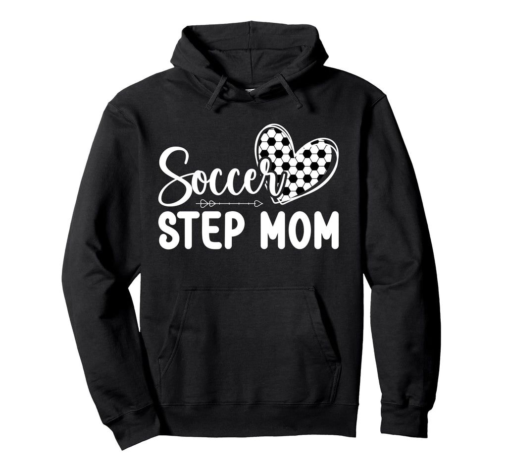 Soccer Step Mom Soccer Player Step Hoodie - Aesthetic Graphic Unisex