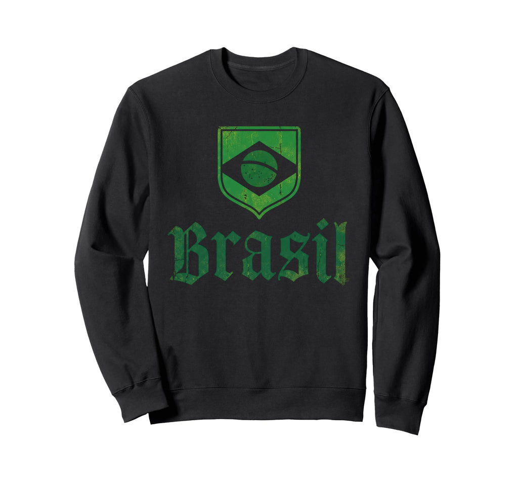 Brazil Gift Flag Brazilian Fan Samba Sweatshirt - Trendy Graphic Men Women