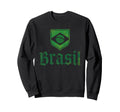 Brazil Gift Flag Brazilian Fan Samba Sweatshirt - Trendy Graphic Men Women