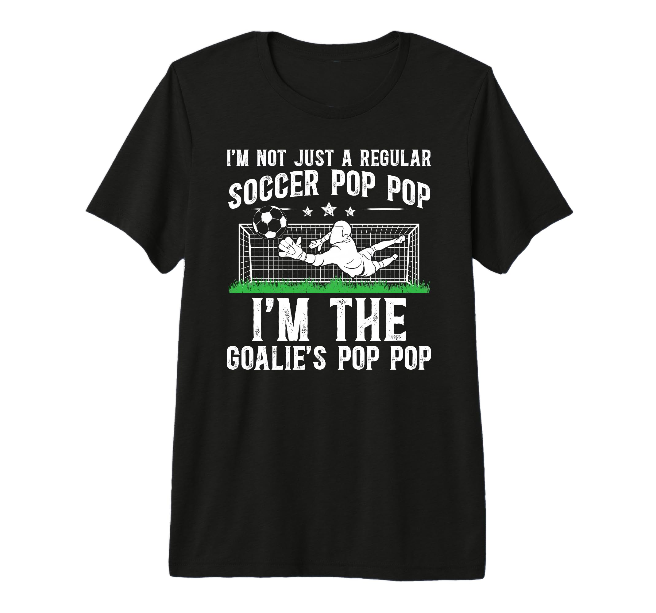 Mens Im Soccer Goalie Pop Pop Soccer T-Shirt - Minimalist Print Unisex