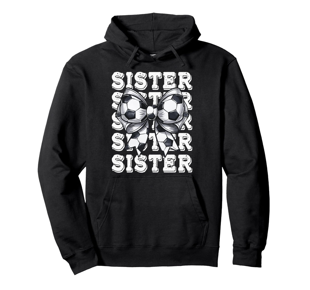 Coquette Soccer Sister Matching Hoodie - Streetwear Style for Adults