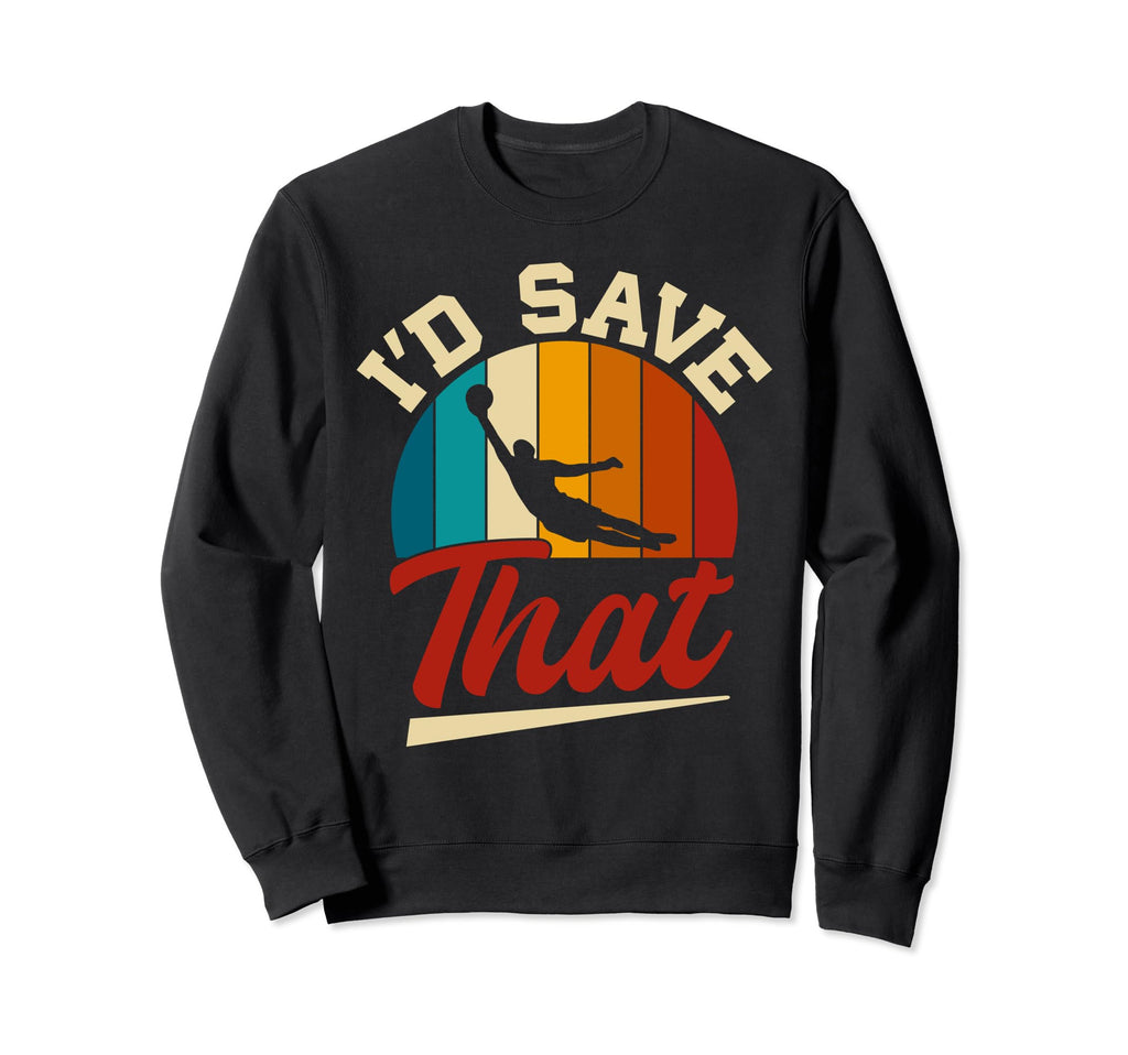 Soccer Goalie Soccer Gloves Soccer Sweatshirt - Custom Art Print Men Women