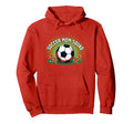 Soccer Mom Squad Sporty Parent Team Hoodie - Novelty Apparel for Adults