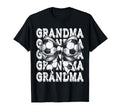 Coquette Soccer Grandma Matching Family Bow T-Shirt - Unique Graphic Unisex