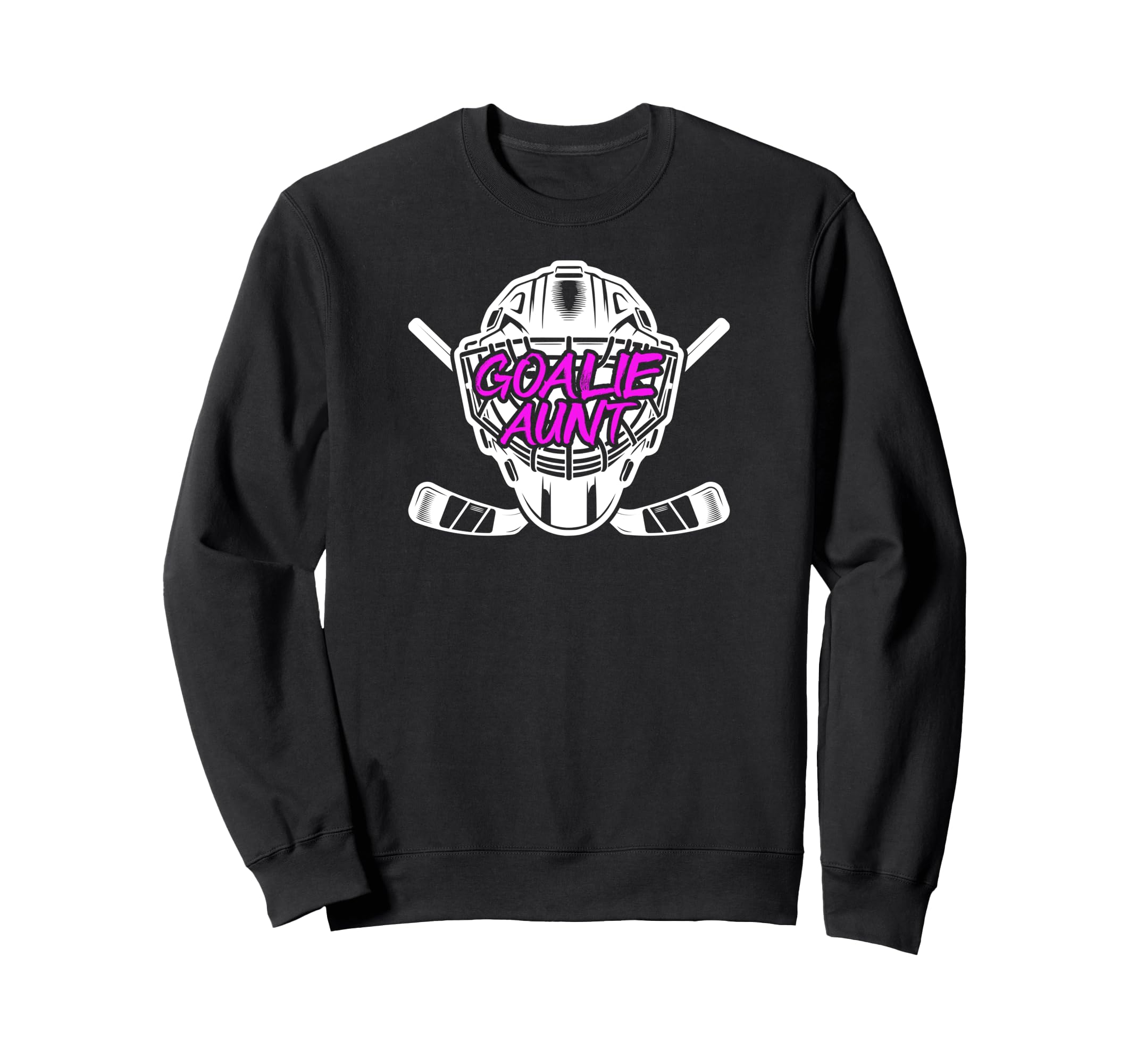 Ice Hockey Goalie Aunt Hockey Sweatshirt - Novelty Apparel Men Women