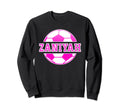 Zaniyah Name Soccer Play Sweatshirt - Casual Everyday Wear for Adults