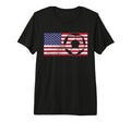 Soccer Usa Flag Goalie Ball Gift Sports T-Shirt - Minimalist Print Unisex