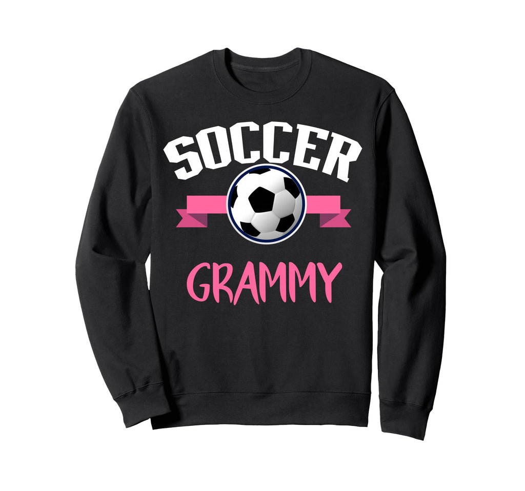 Soccer Grammy Grandma Funny Sweatshirt - Casual Everyday Wear for Adults