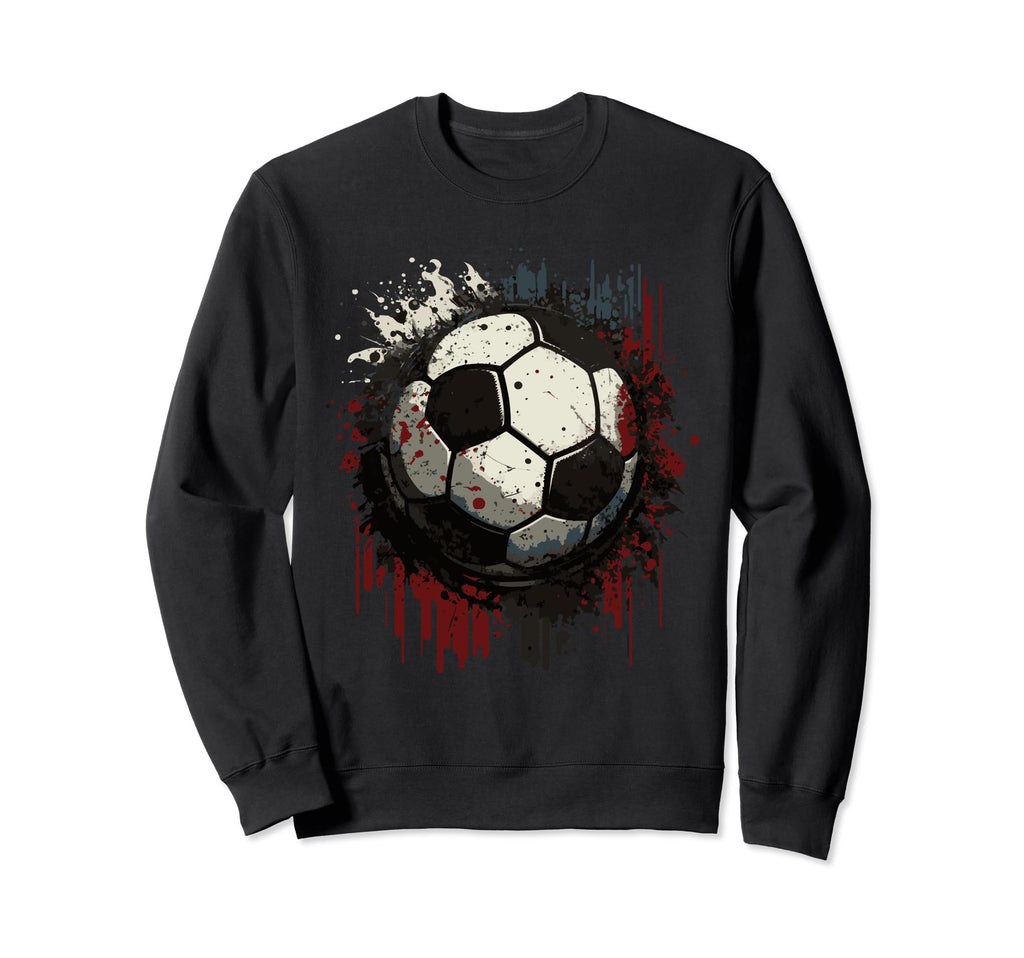 Dark Soccer Football Love T-Shirt - Aesthetic Graphic Unisex