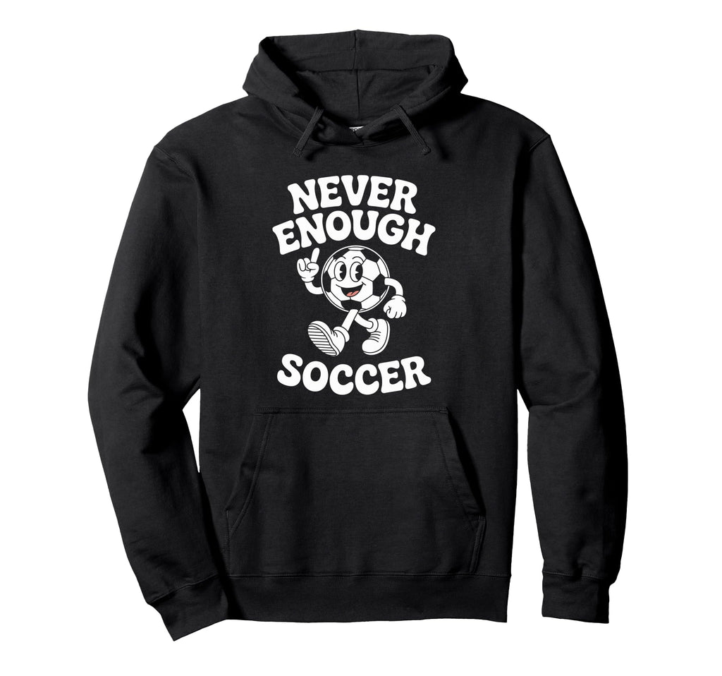 Funny Soccer Hoodie - Fun Novelty Design for Adults