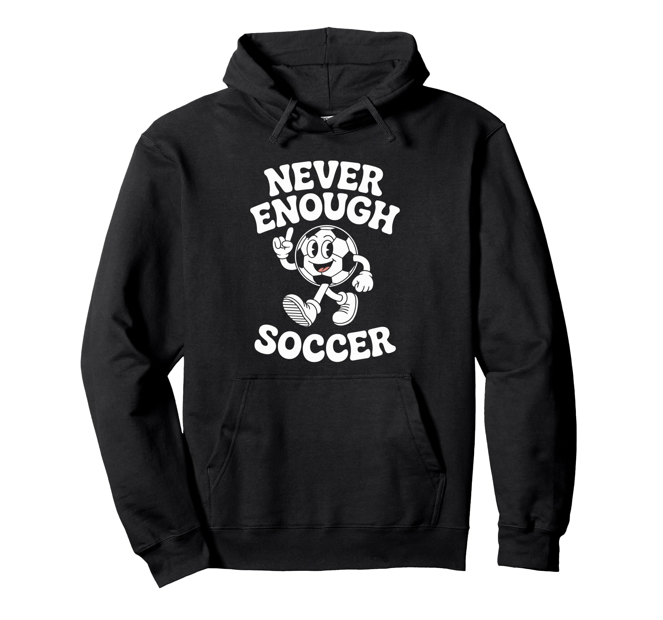 Funny Soccer Hoodie - Fun Novelty Design for Adults