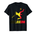 Belgium Football Soccer Game Player T-Shirt - Unique Graphic for Adults