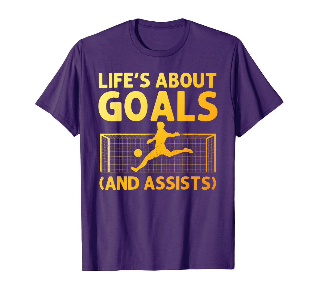 Funny Soccer Art Gag Soccer Player T-Shirt - Streetwear Style Unisex