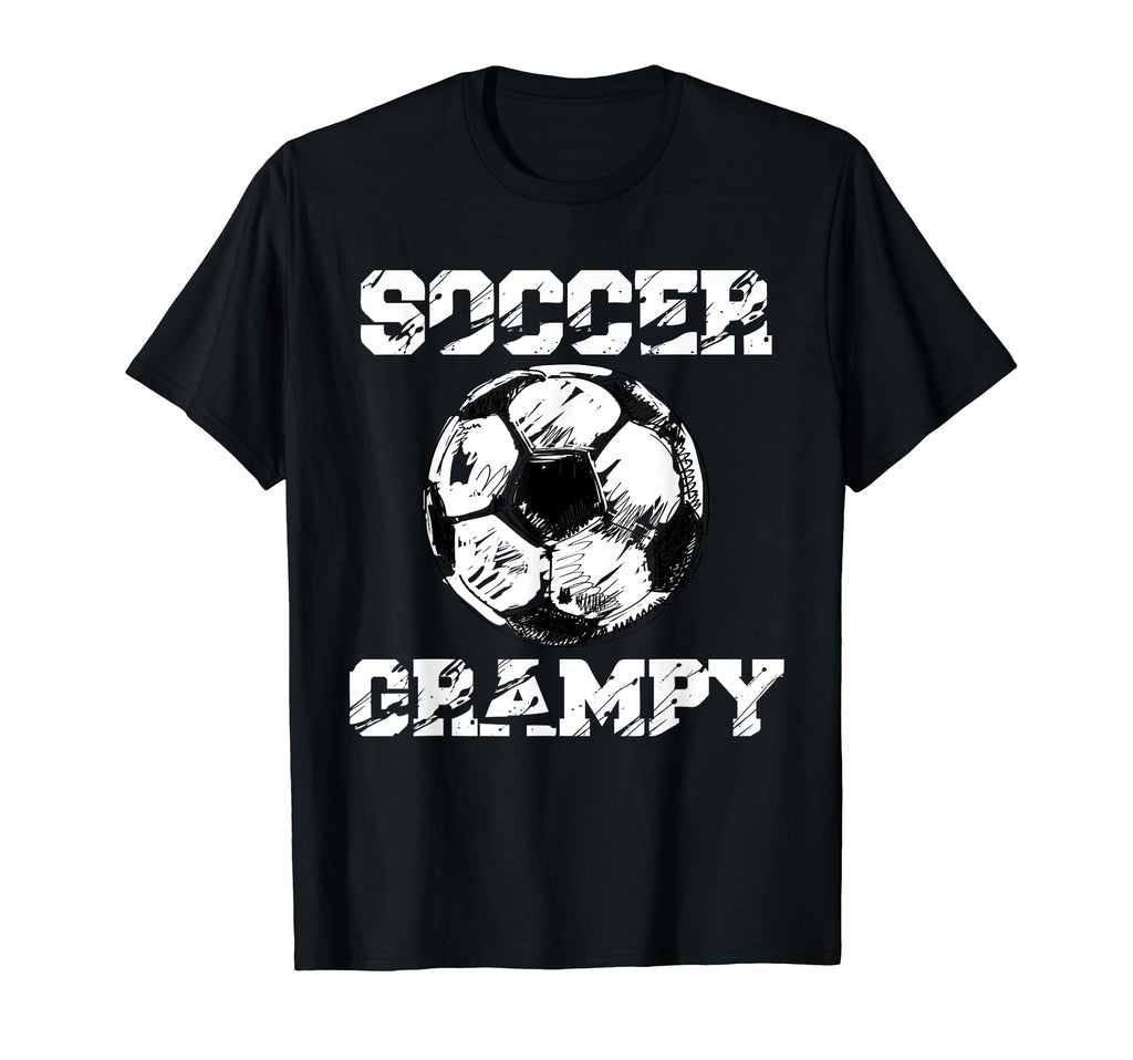 Soccer Grampy Funny Soccer Player Grampy T-Shirt - Aesthetic Graphic Unisex