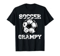 Soccer Grampy Funny Soccer Player Grampy T-Shirt - Aesthetic Graphic Unisex