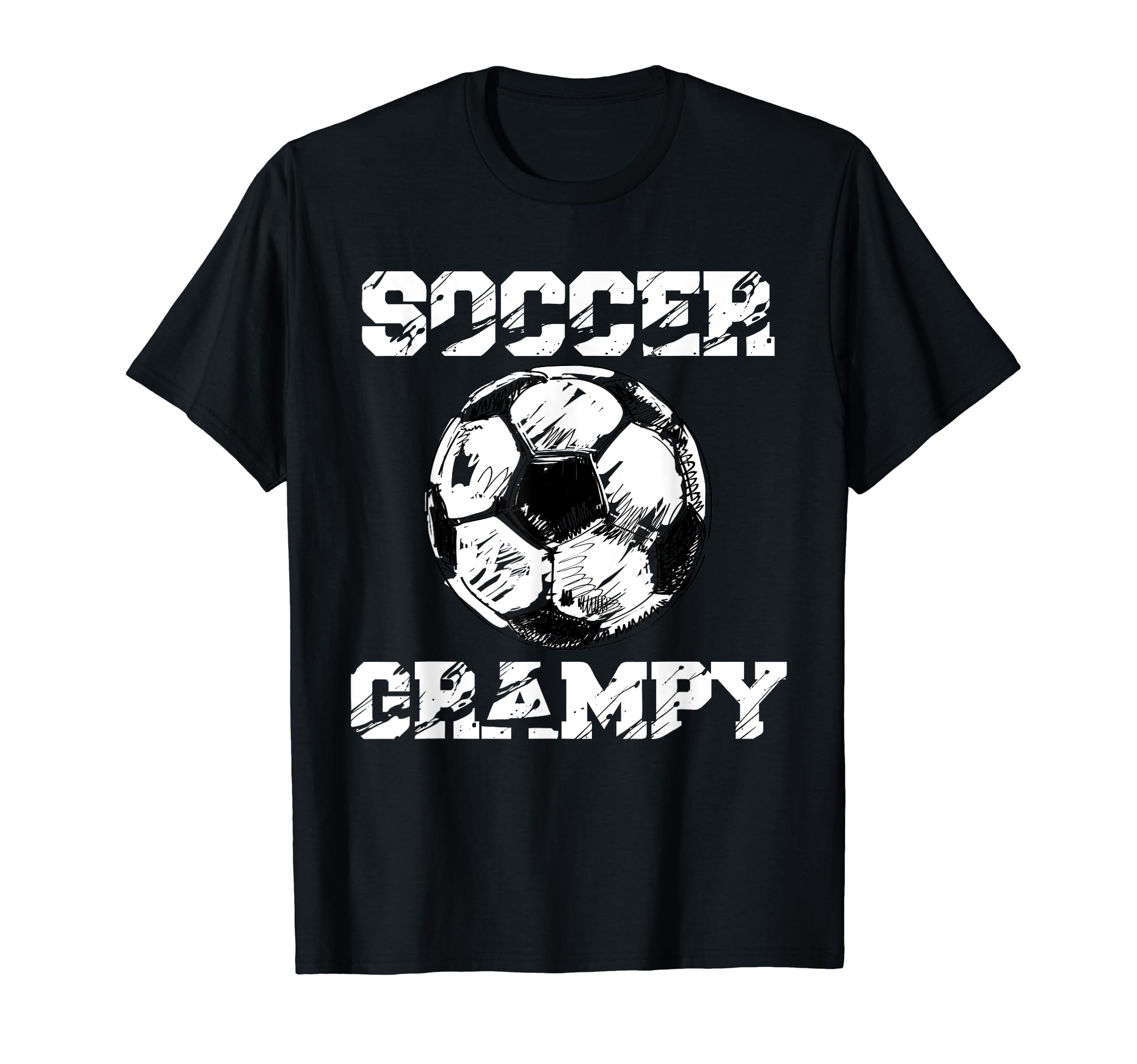 Soccer Grampy Funny Soccer Player Grampy T-Shirt - Aesthetic Graphic Unisex