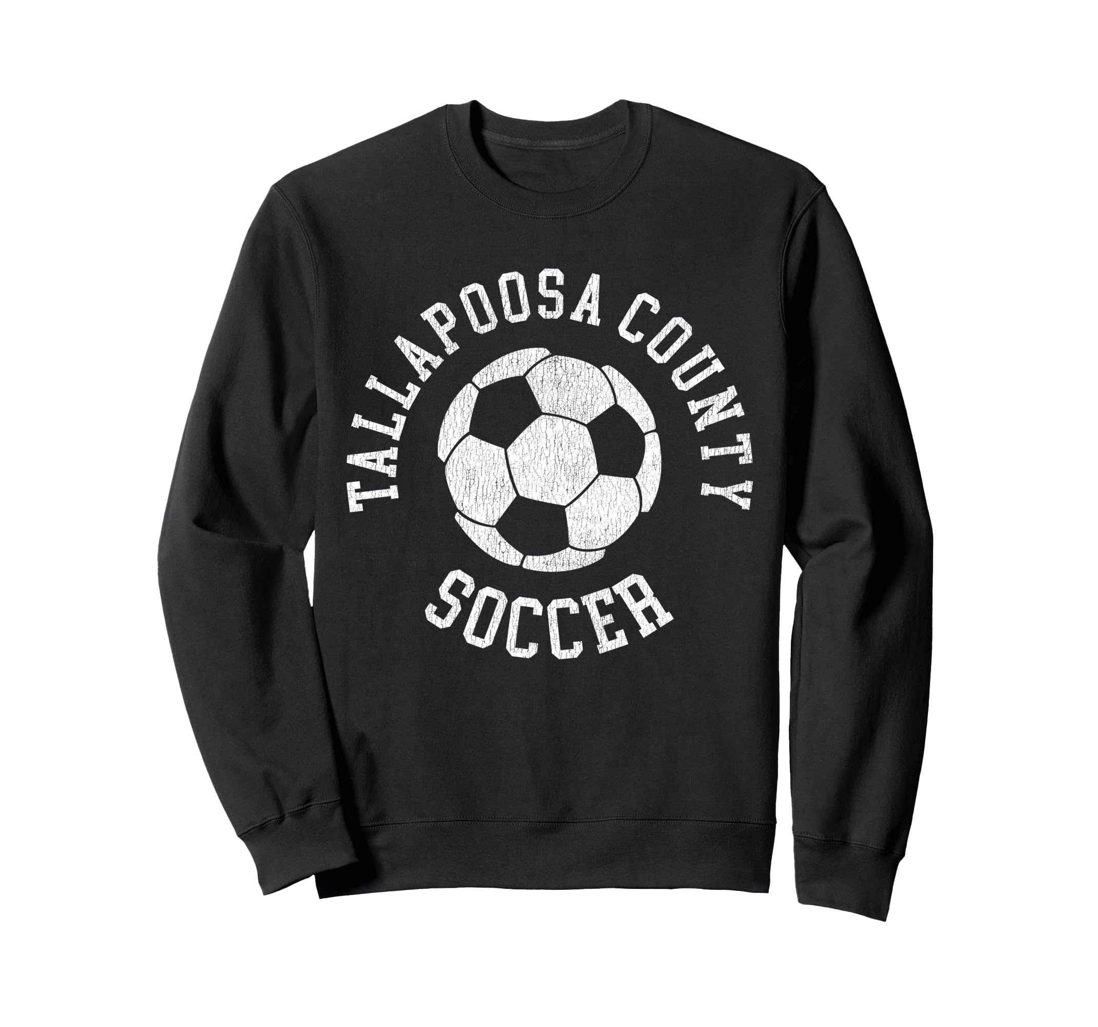 Tallapoosa County Soccer Sweatshirt - Minimalist Print Men Women