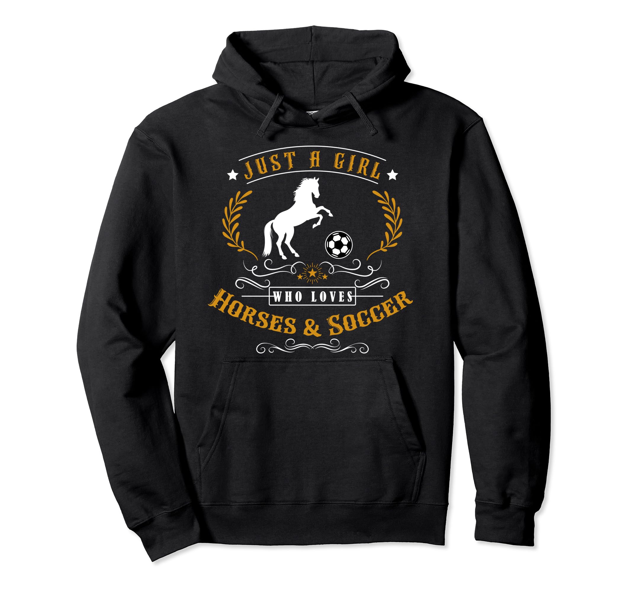 Just Who Loves Horses Soccer Sport Horse Hoodie - Unique Graphic Unisex
