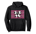 Womens Coquette Bow Ribbon Soccer Player Sweatshirt - Graphic Print Unisex