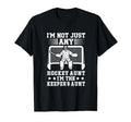 Im Hockey Keeper Aunt Hockey T-Shirt - Custom Art Print for Adults