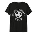 Mille Lacs County Soccer Distressed T-Shirt - Aesthetic Graphic Men Women
