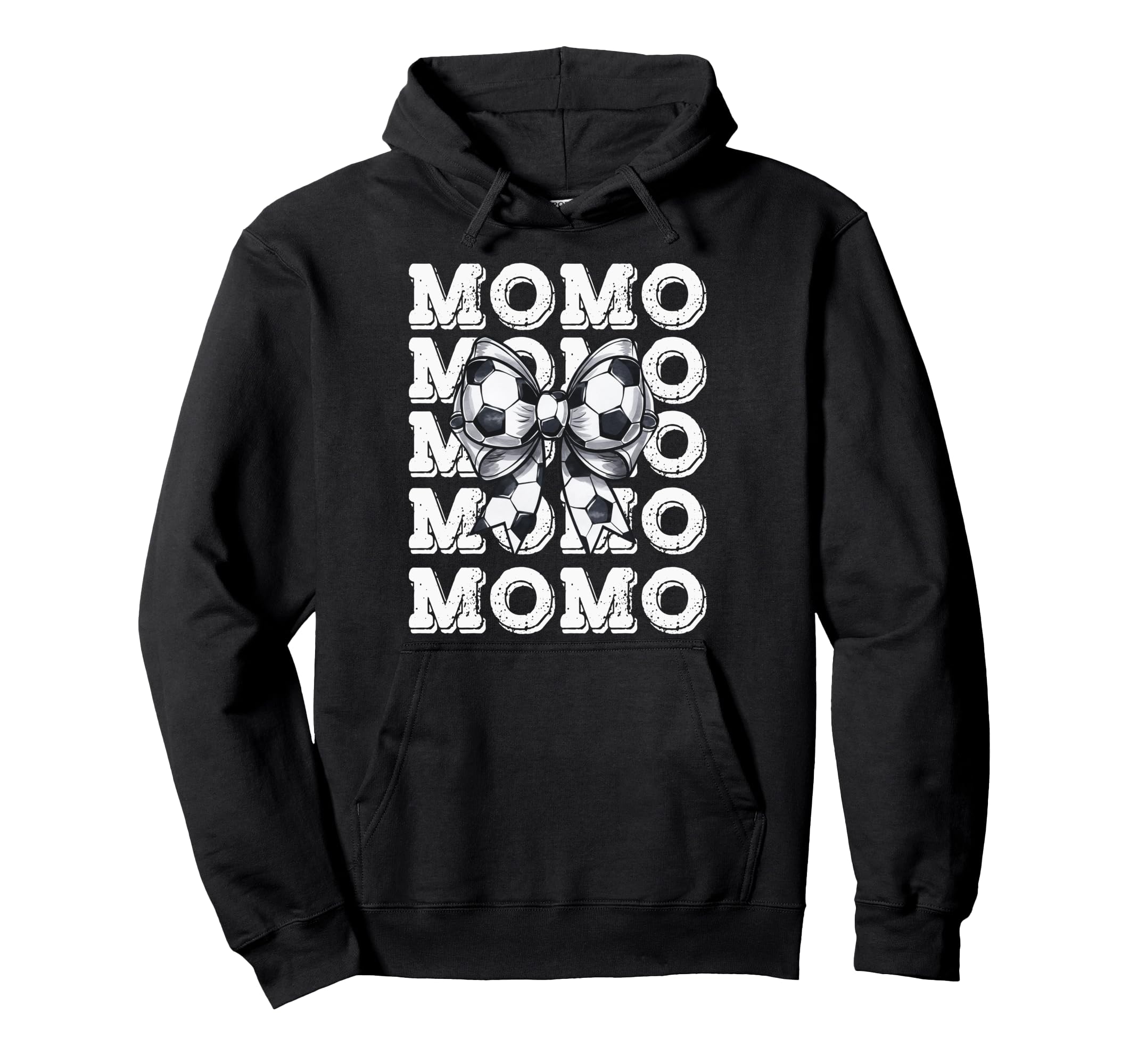 Coquette Soccer Momo Matching Family Bow Hoodie - Unique Graphic Unisex