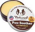 Natural Dog Company Paw Soother Balm & Wax for Dogs, Moisturizing Relief for Dry, Cracked Paws, Lick-Safe,Repairs & Heals, Protects Against Extreme Weather, Coconut Oil & Vitamin E, 1 oz Tin