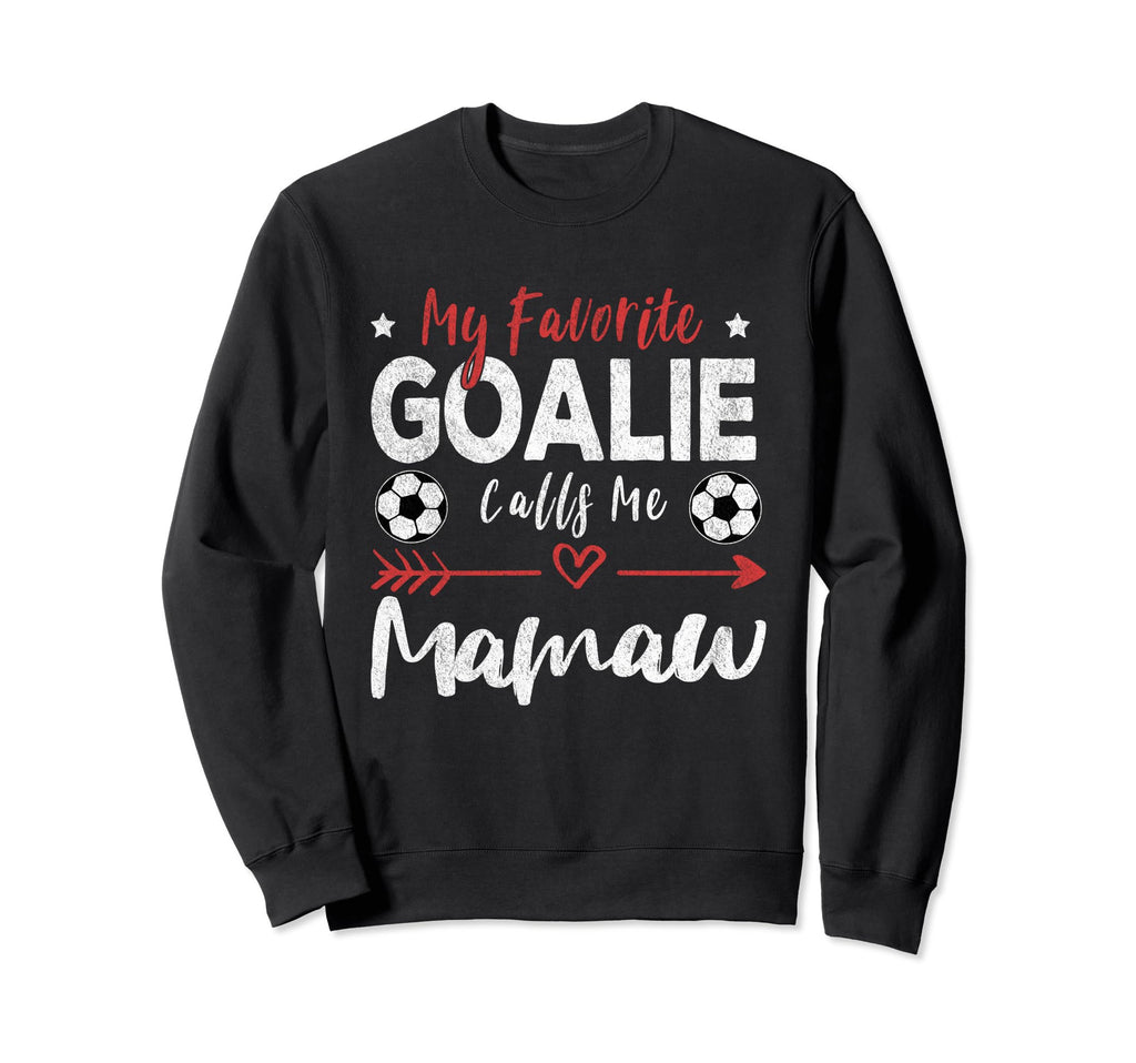Funny Soccer Goalie Goalkeeper Mom T-Shirt - Fun Novelty Design for Adults