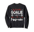 Funny Soccer Goalie Goalkeeper Mom T-Shirt - Fun Novelty Design for Adults