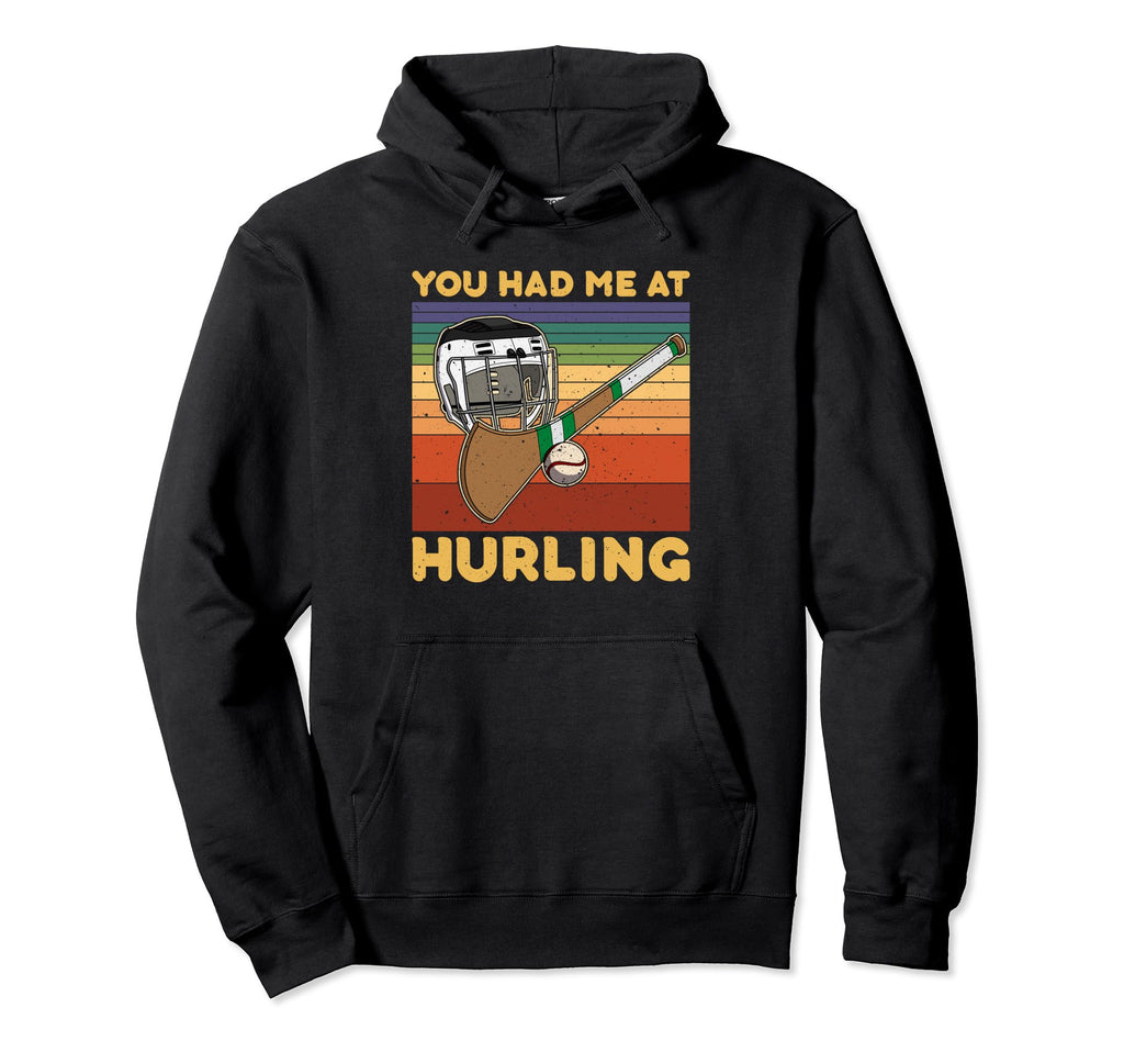 Hurling Helmet Athletic Goalkeeper Hoodie - Graphic Print for Adults