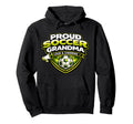Soccer Grandma Funny Proud Loud Hoodie - Aesthetic Graphic for Adults