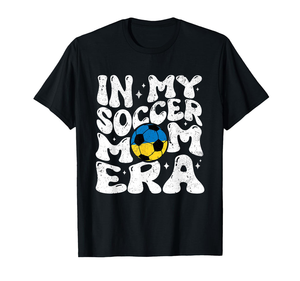 Soccer Mom Ukranian Mothers Coach T-Shirt - Casual Everyday Wear Men Women