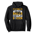 Soccer Coach Goal Cleats Soccer Team Hoodie - Custom Art Print for Adults