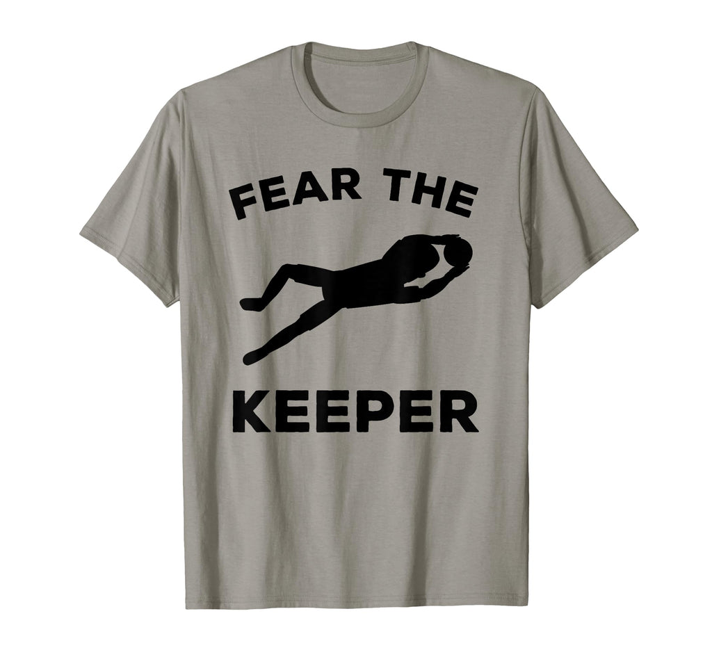 Fear Keeper Soccer Goalie T-Shirt - Trendy Graphic Unisex