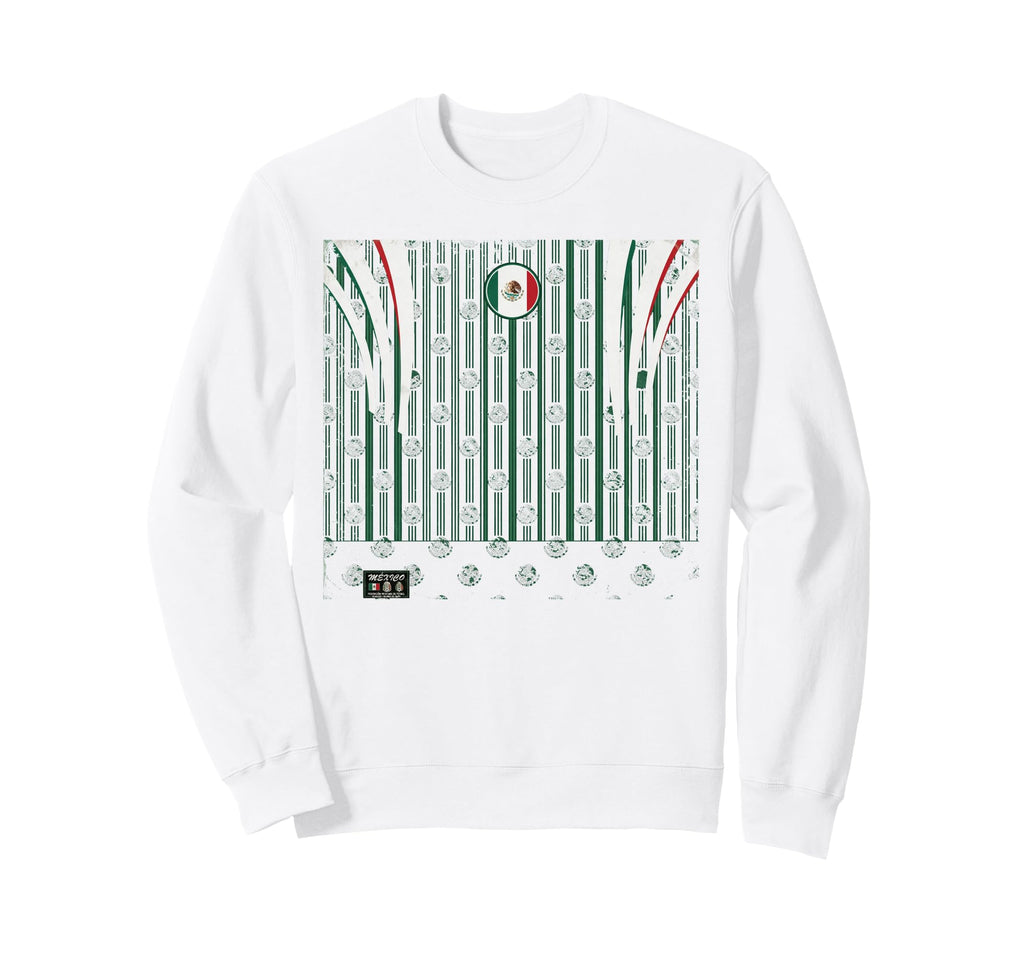 Mexico Flag Mexican Hispanic Pride Sweatshirt - Aesthetic Graphic Men Women