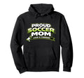 Soccer Mom Funny Proud Loud And Hoodie - Minimalist Print for Adults