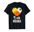 Ball Nana Heart Softball Soccer T-Shirt - Unique Graphic Men Women
