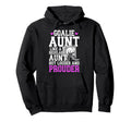 Hockey Goalie Aunt Definition Hoodie - Casual Everyday Wear for Adults