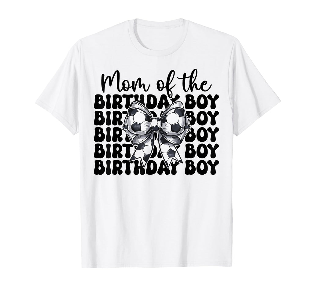 Soccer Mom Soccer Mama Coquette Bow T-Shirt - Minimalist Print Men Women