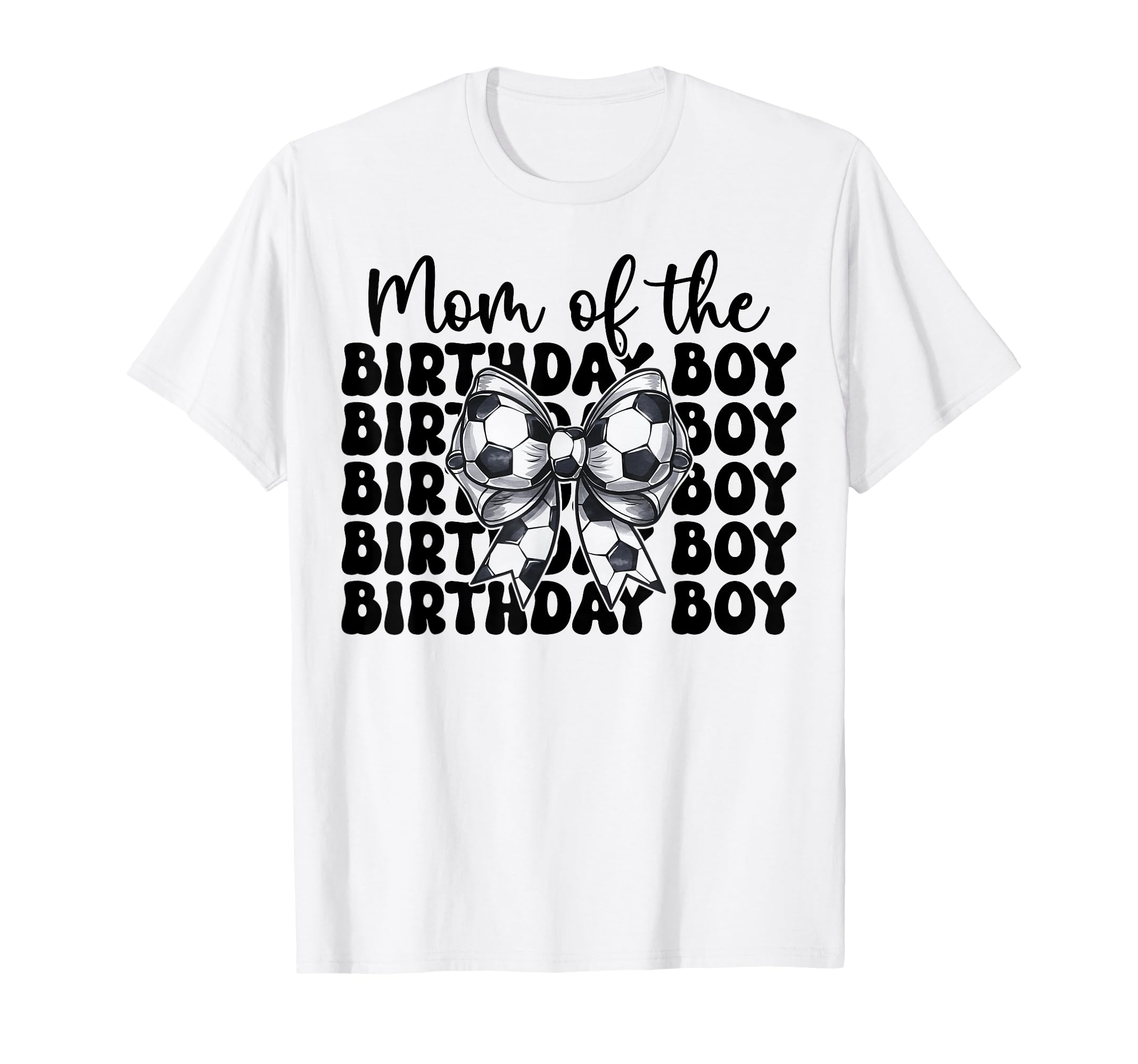 Soccer Mom Soccer Mama Coquette Bow T-Shirt - Minimalist Print Men Women