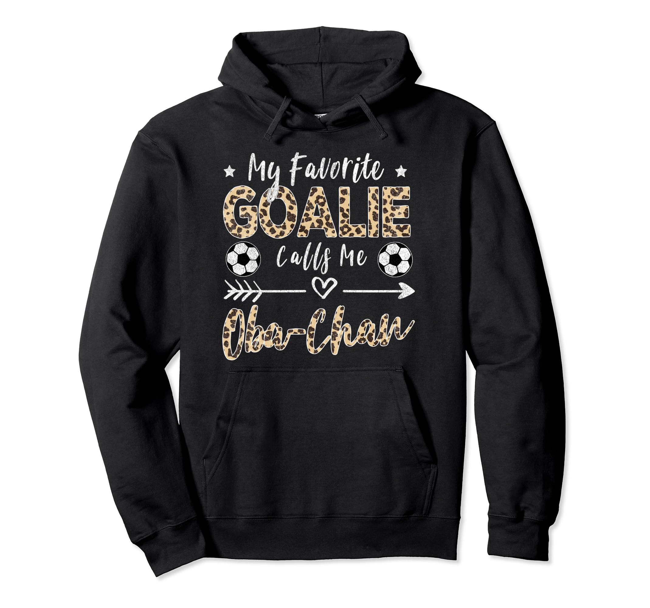 My Favorite Goalie Calls Me Oba Chan Hoodie - Aesthetic Graphic Men Women